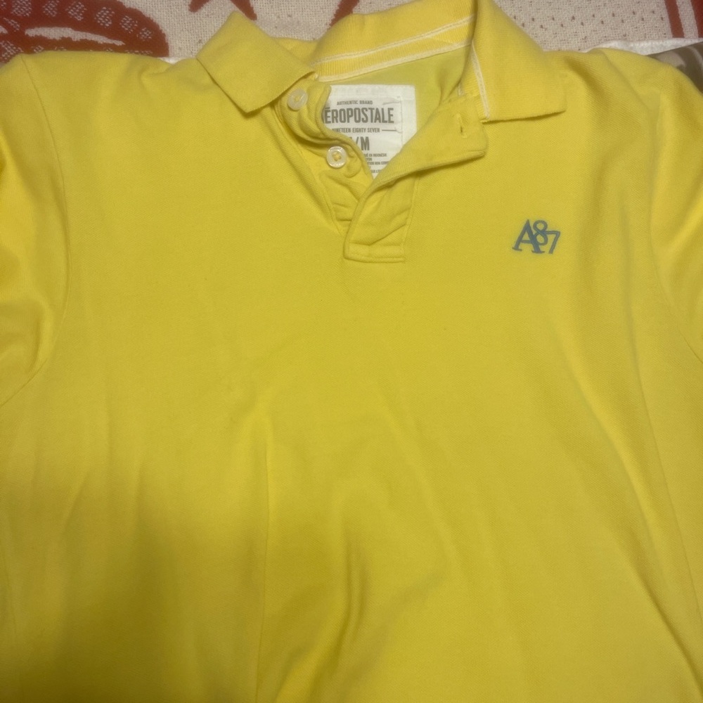 Yellow Aeropostale ‘87 Polo